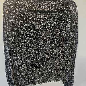 Sanctuary Black and White Patterned Top